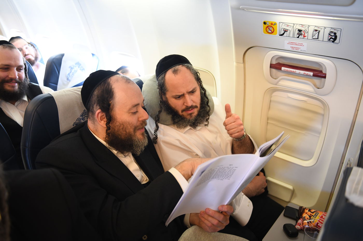 הרה"צ רבי אהרן מרדכי רוקח במסע הקודש בפולין