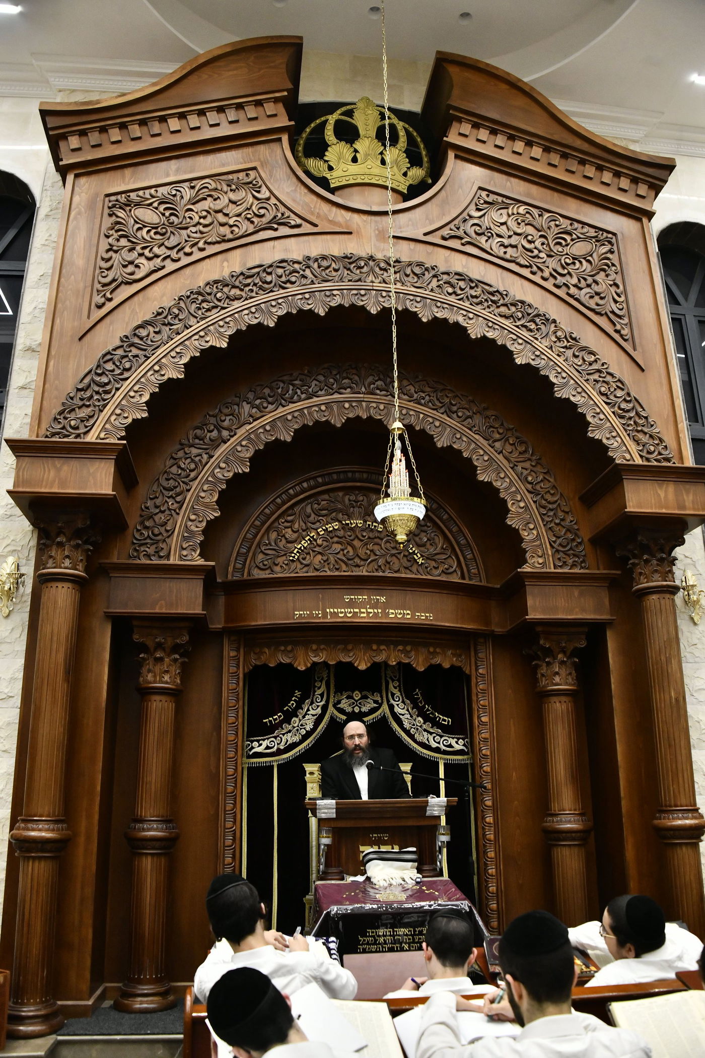 הגאון רבי שרגא שמשון ברלין, בשיעור הראשון ב'גאון יעקב'