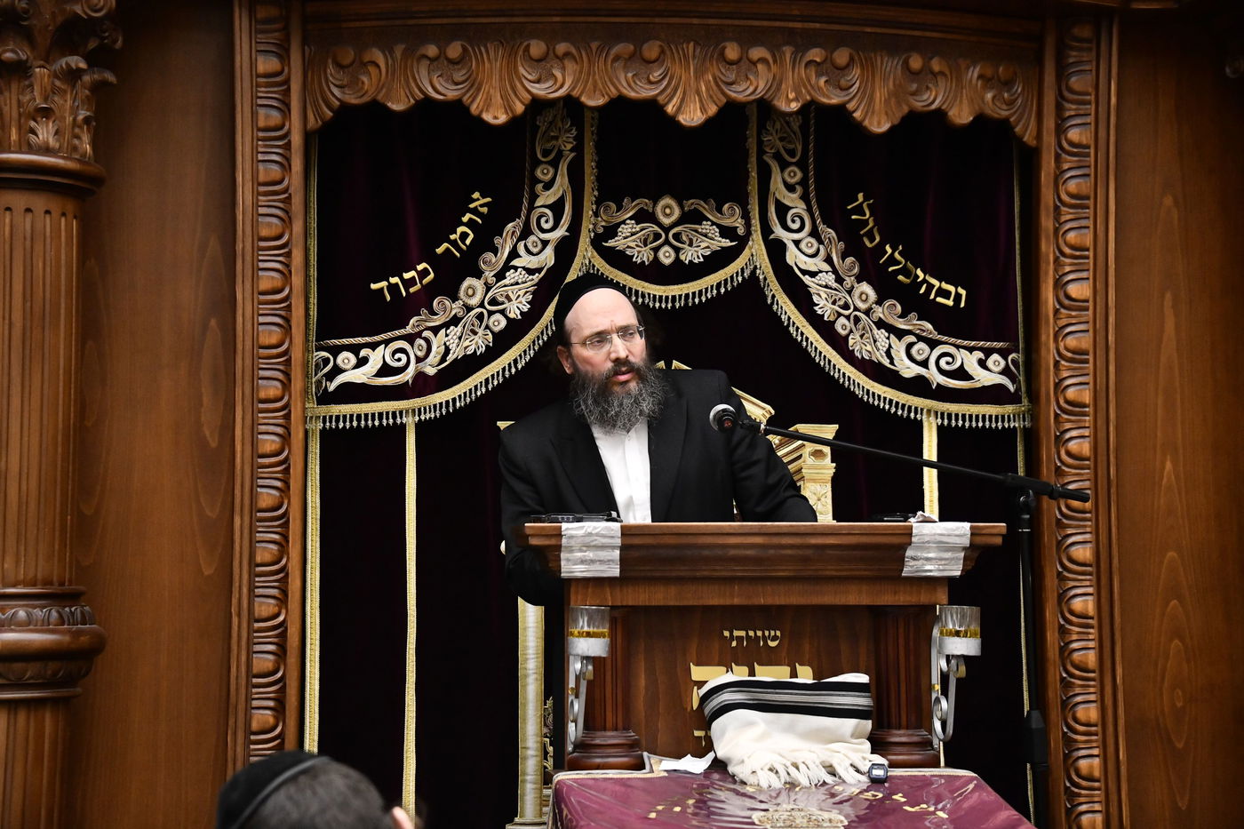 הגאון רבי שרגא שמשון ברלין, בשיעור הראשון ב'גאון יעקב'