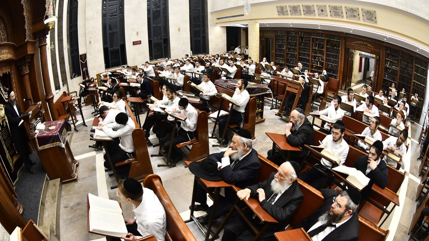 הגאון רבי שרגא שמשון ברלין, בשיעור הראשון ב'גאון יעקב'