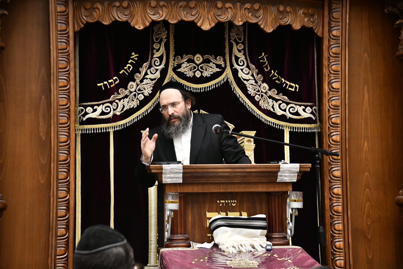 הגאון רבי שרגא שמשון ברלין, בשיעור הראשון ב'גאון יעקב'