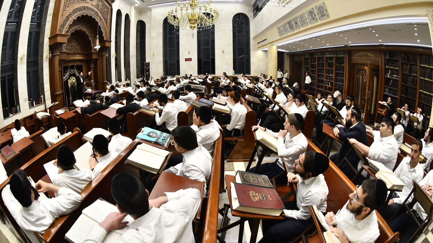 הגאון רבי שרגא שמשון ברלין, בשיעור הראשון ב'גאון יעקב'