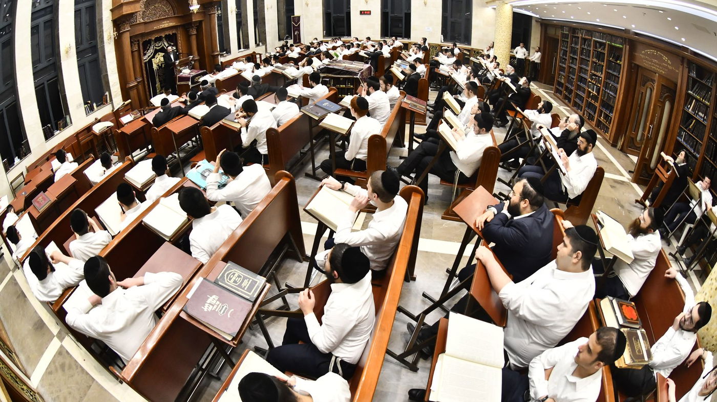 הגאון רבי שרגא שמשון ברלין, בשיעור הראשון ב'גאון יעקב'