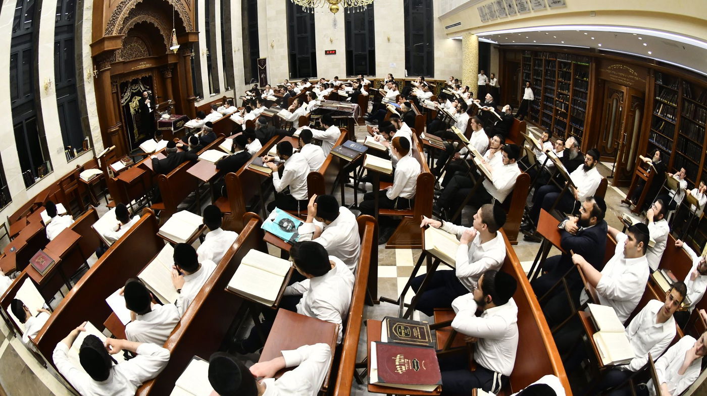הגאון רבי שרגא שמשון ברלין, בשיעור הראשון ב'גאון יעקב'