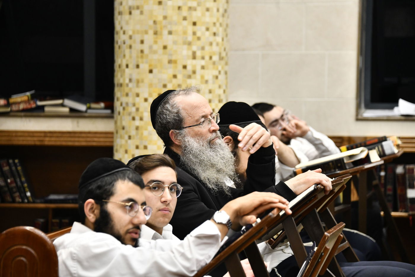 הגאון רבי שרגא שמשון ברלין, בשיעור הראשון ב'גאון יעקב'