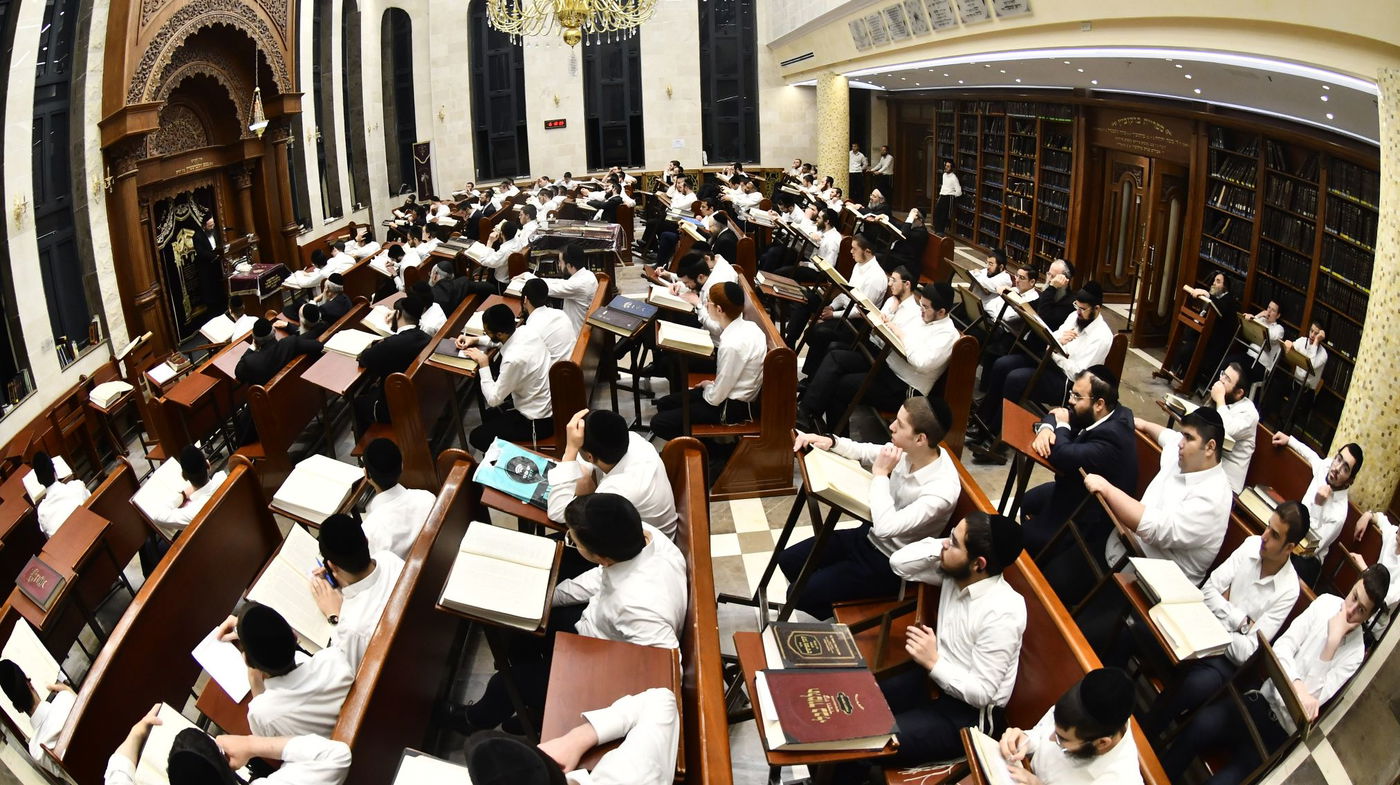 הגאון רבי שרגא שמשון ברלין, בשיעור הראשון ב'גאון יעקב'