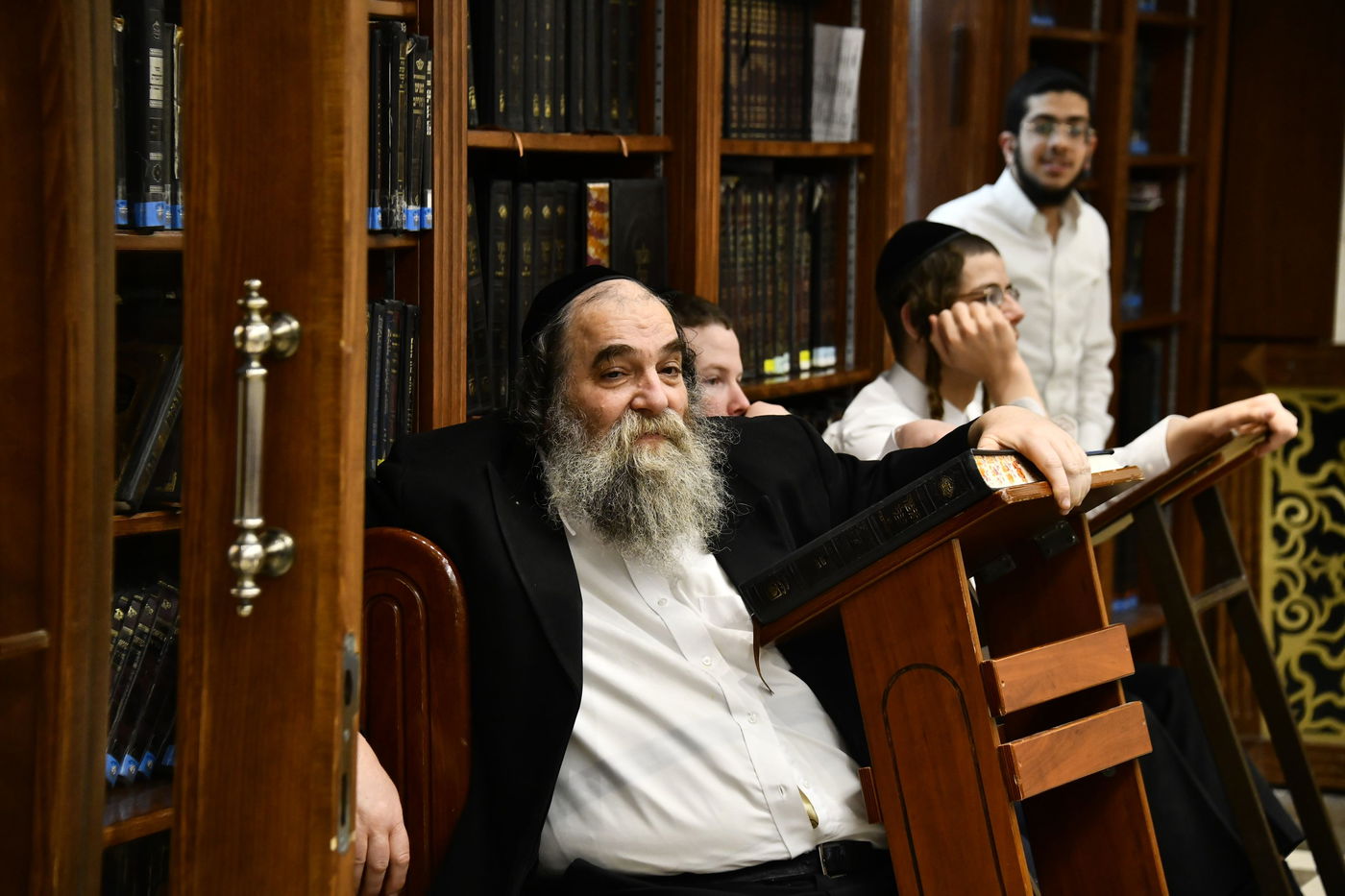 הגאון רבי שרגא שמשון ברלין, בשיעור הראשון ב'גאון יעקב'