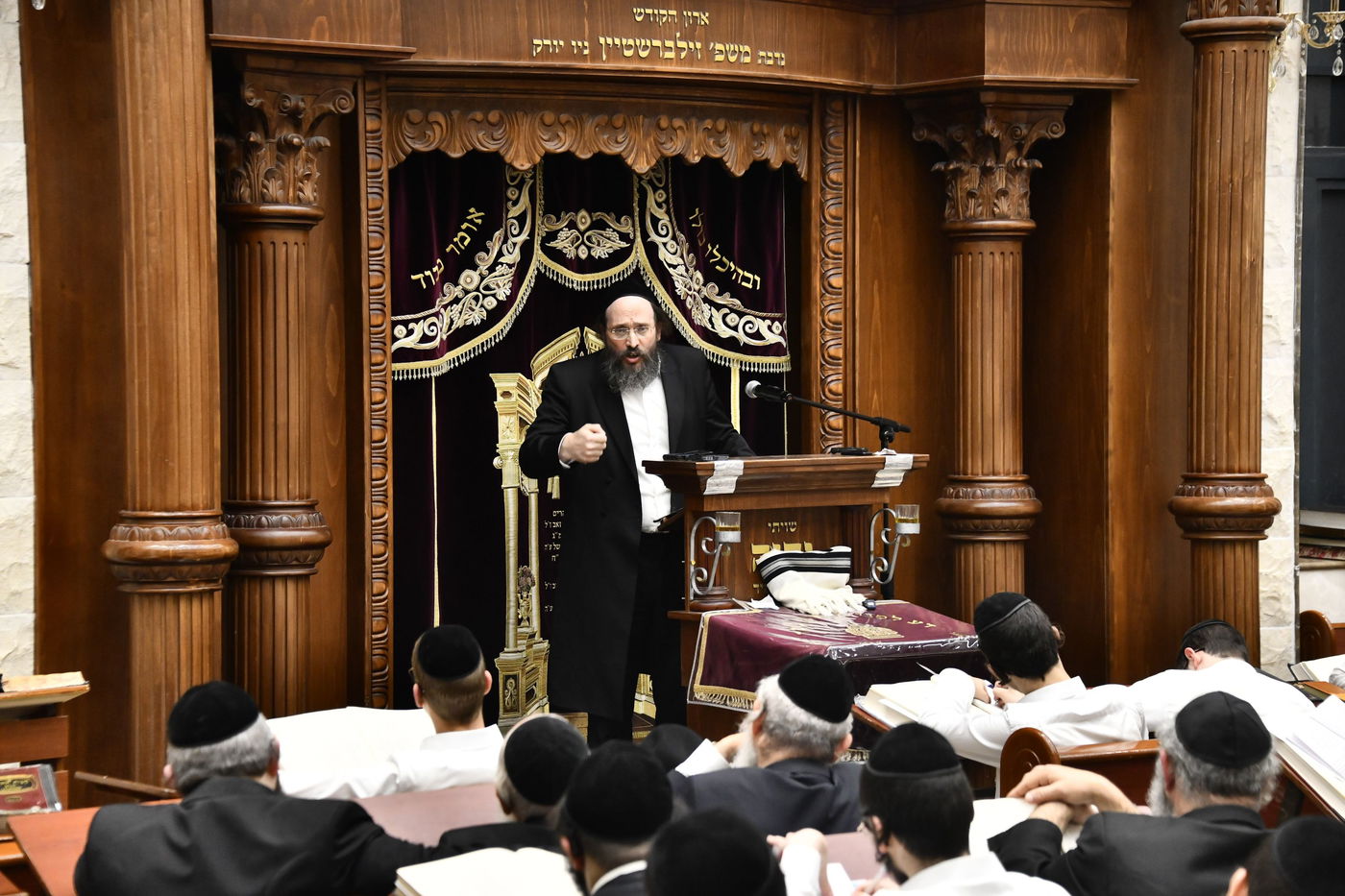 הגאון רבי שרגא שמשון ברלין, בשיעור הראשון ב'גאון יעקב'