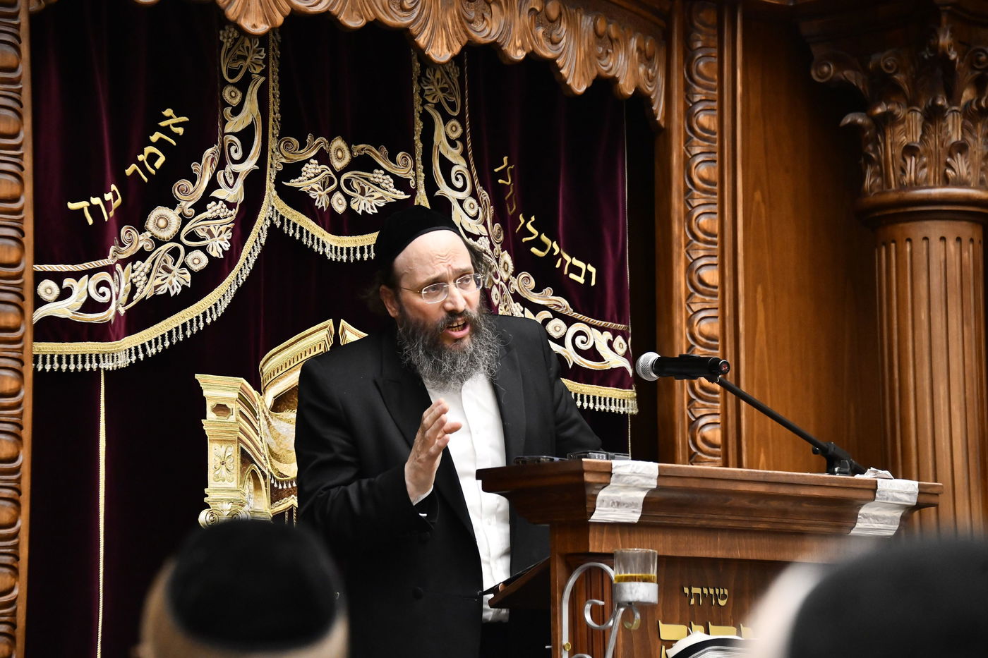 הגאון רבי שרגא שמשון ברלין, בשיעור הראשון ב'גאון יעקב'