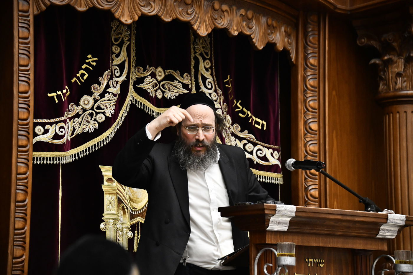 הגאון רבי שרגא שמשון ברלין, בשיעור הראשון ב'גאון יעקב'