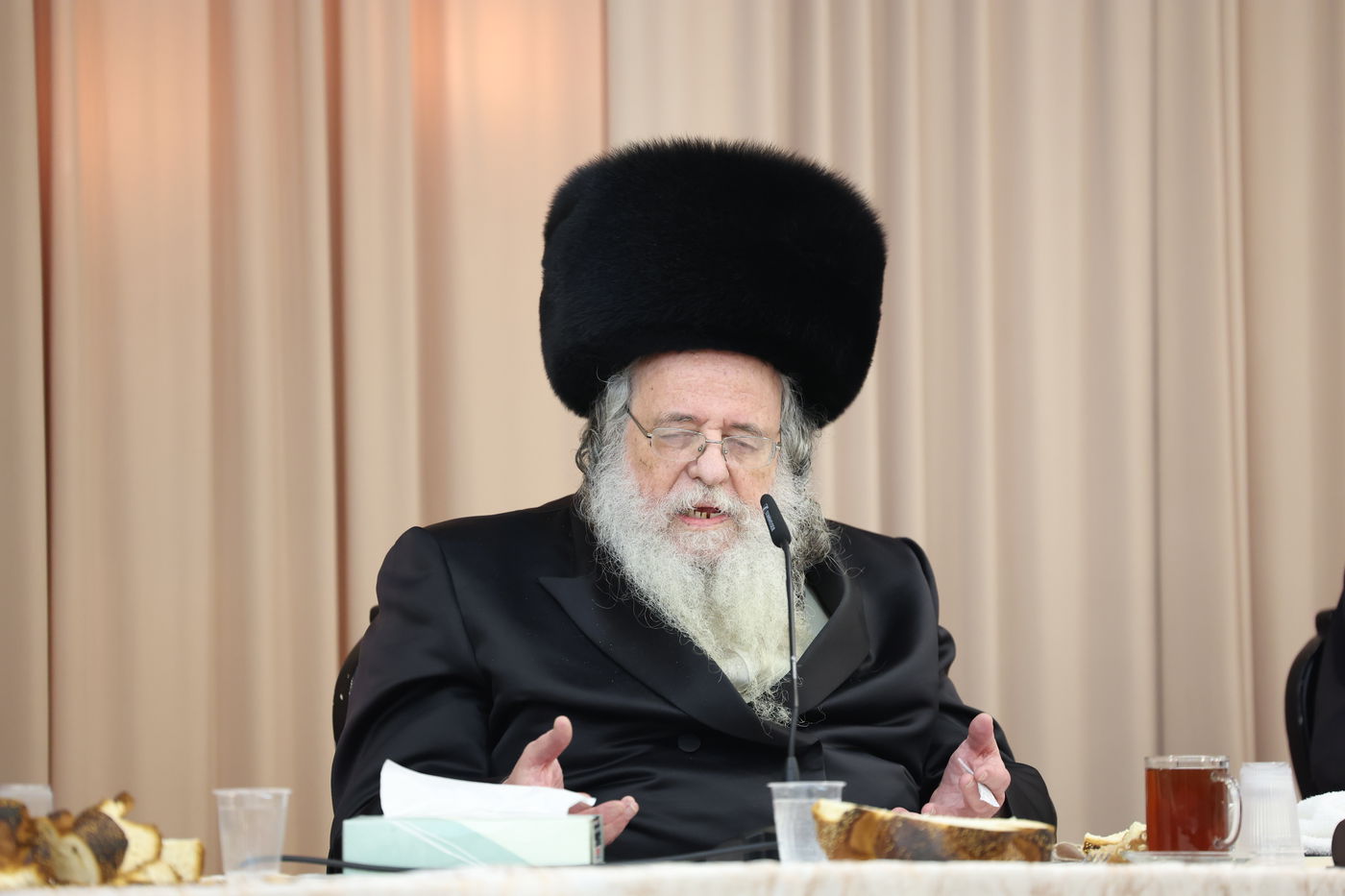 שמחת השבע ברכות המרכזית לרגל נישואי נכדת הגר"ש אלתר