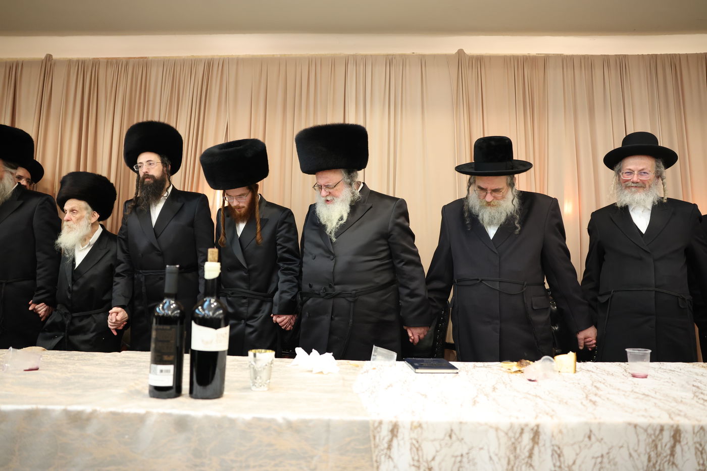 שמחת השבע ברכות המרכזית לרגל נישואי נכדת הגר"ש אלתר