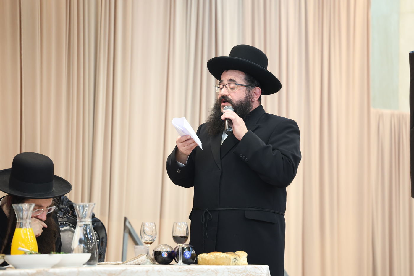 שמחת השבע ברכות המרכזית לרגל נישואי נכדת הגר"ש אלתר