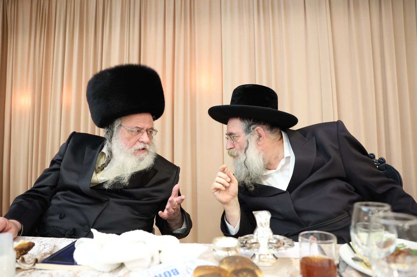 שמחת השבע ברכות המרכזית לרגל נישואי נכדת הגר"ש אלתר