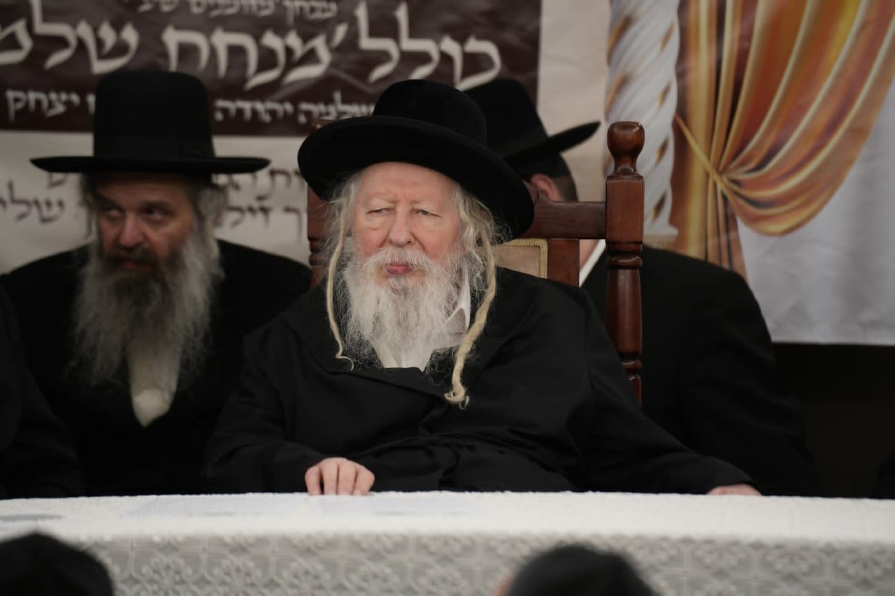 מבחן מזומנים בחצה"ק גור - בבית הגבאי ר' לייבי פזניצבסקי