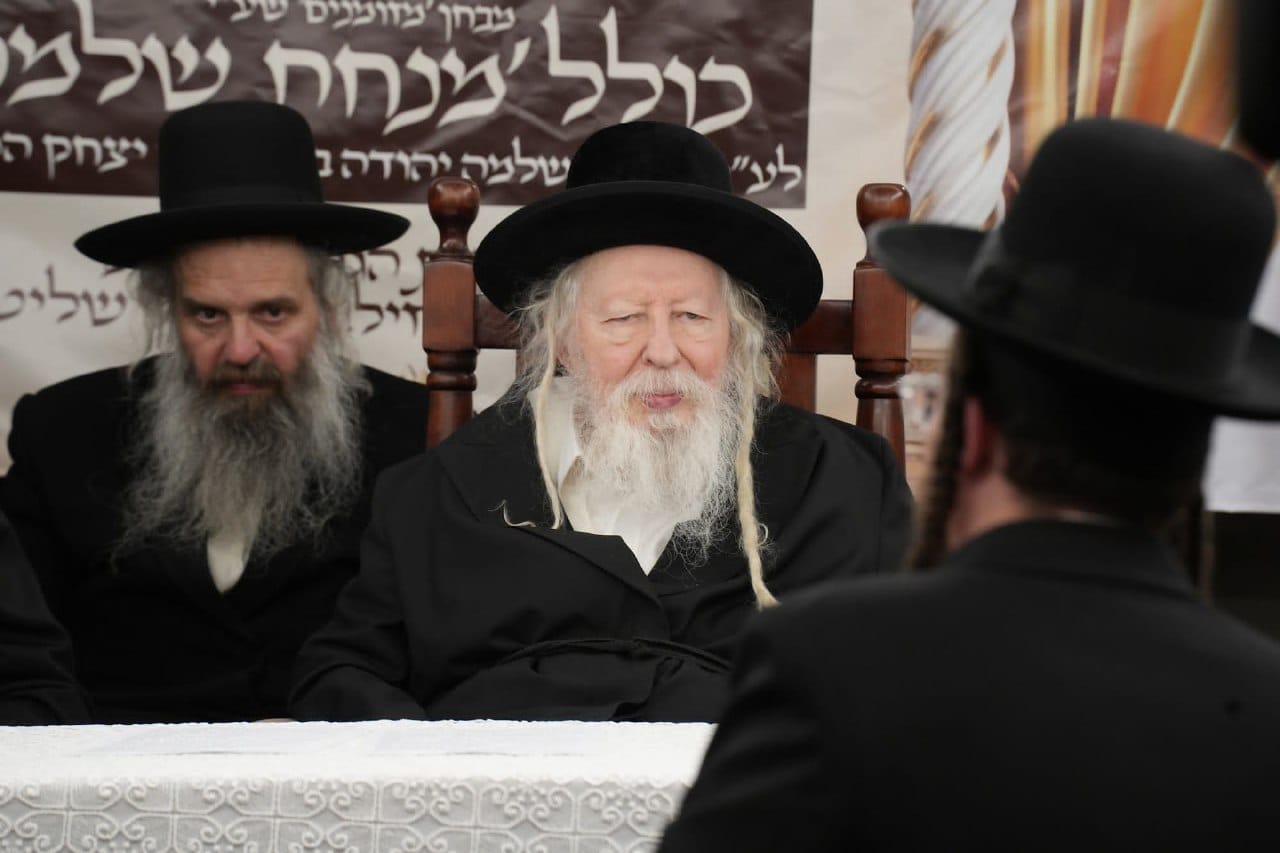 מבחן מזומנים בחצה"ק גור - בבית הגבאי ר' לייבי פזניצבסקי