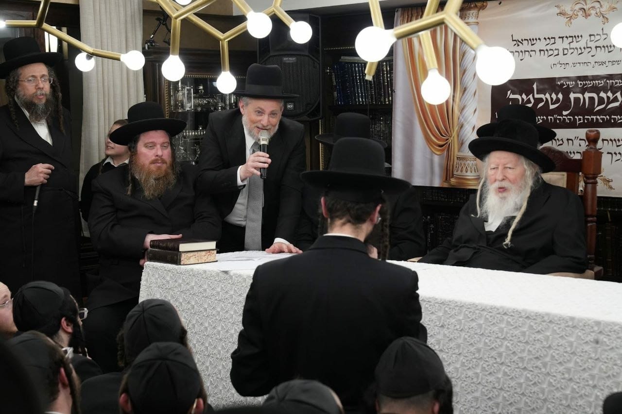 מבחן מזומנים בחצה"ק גור - בבית הגבאי ר' לייבי פזניצבסקי