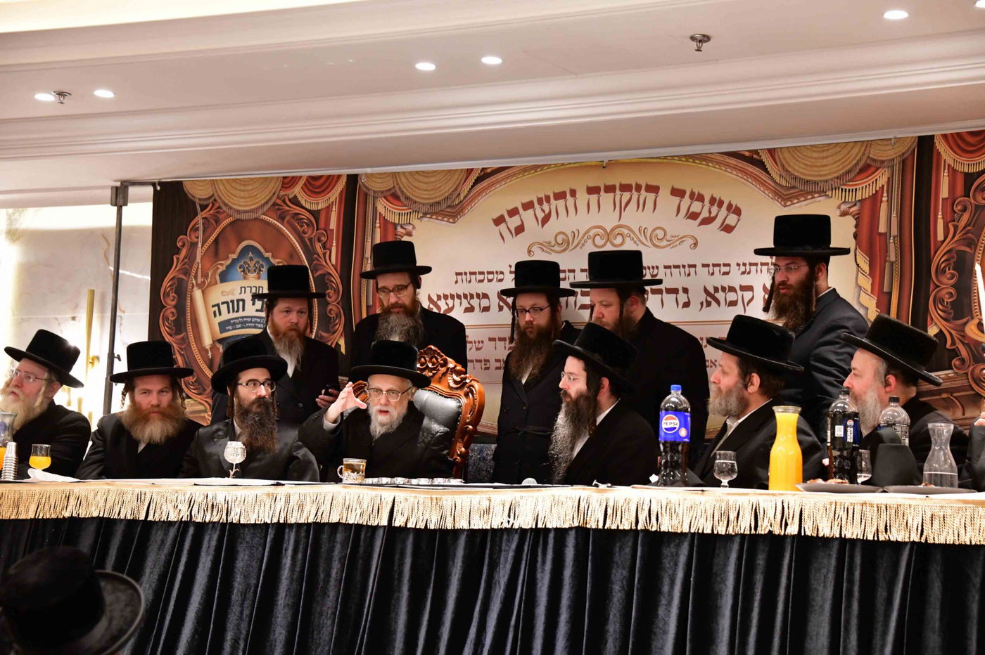 מעמד כבוד התורה בישיבת סערט ויז'ניץ