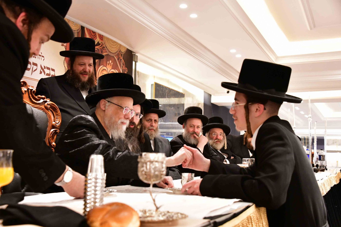 מעמד כבוד התורה בישיבת סערט ויז'ניץ