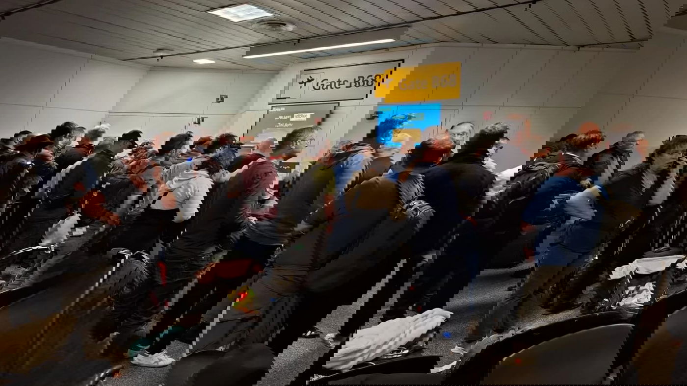 הנוסעים נתקעו