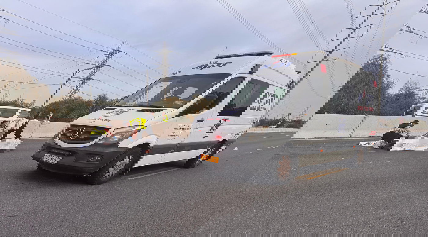 תאונה בכביש 4. ארכיון