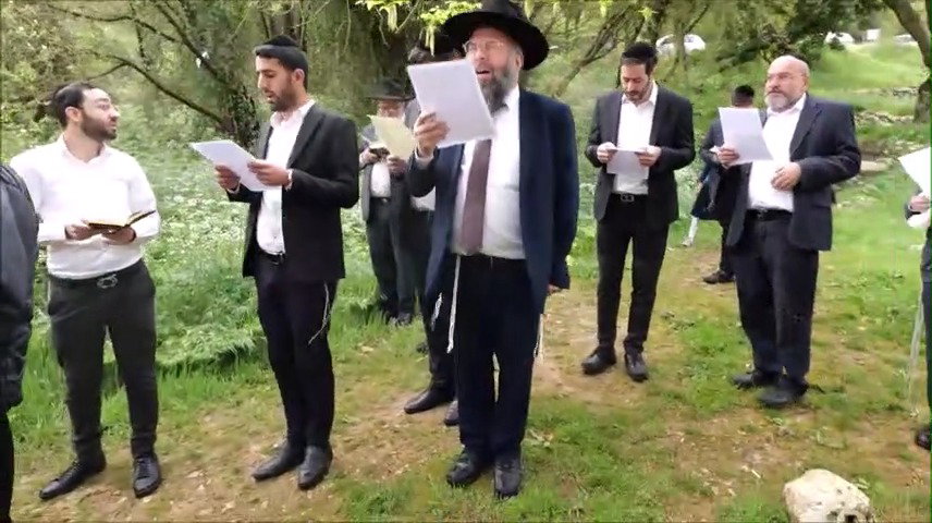 הפוסק הגאון רבי בנימין חותה בברכת האילנות