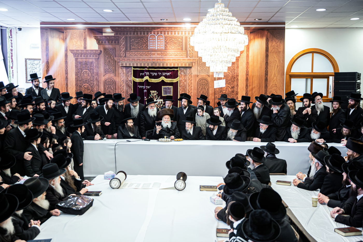 האדמו"ר מבאבוב בביקור באנטווערפן