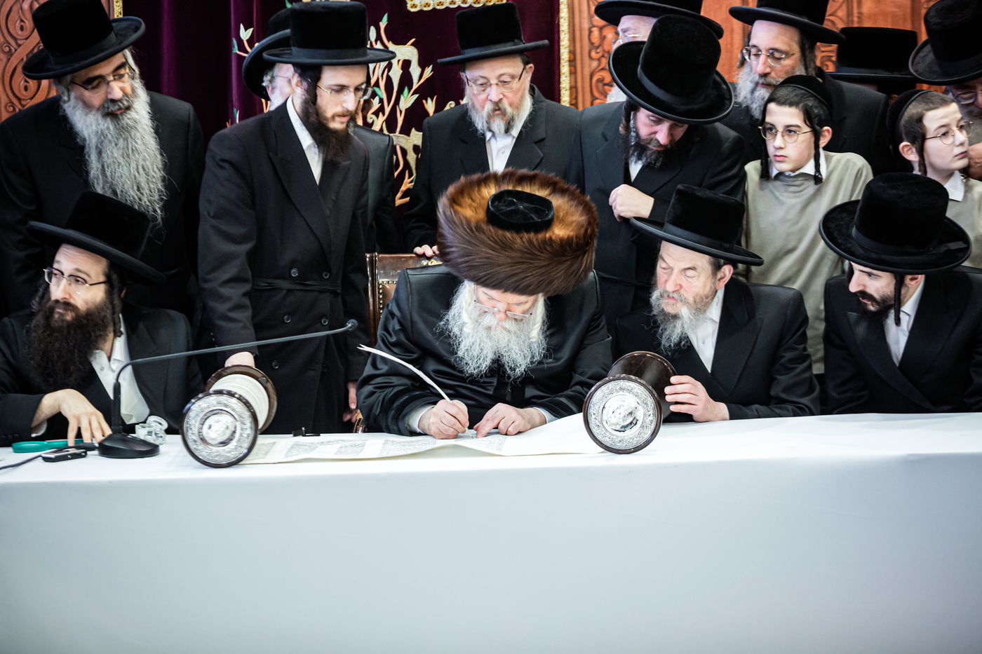 האדמו"ר מבאבוב בביקור באנטווערפן