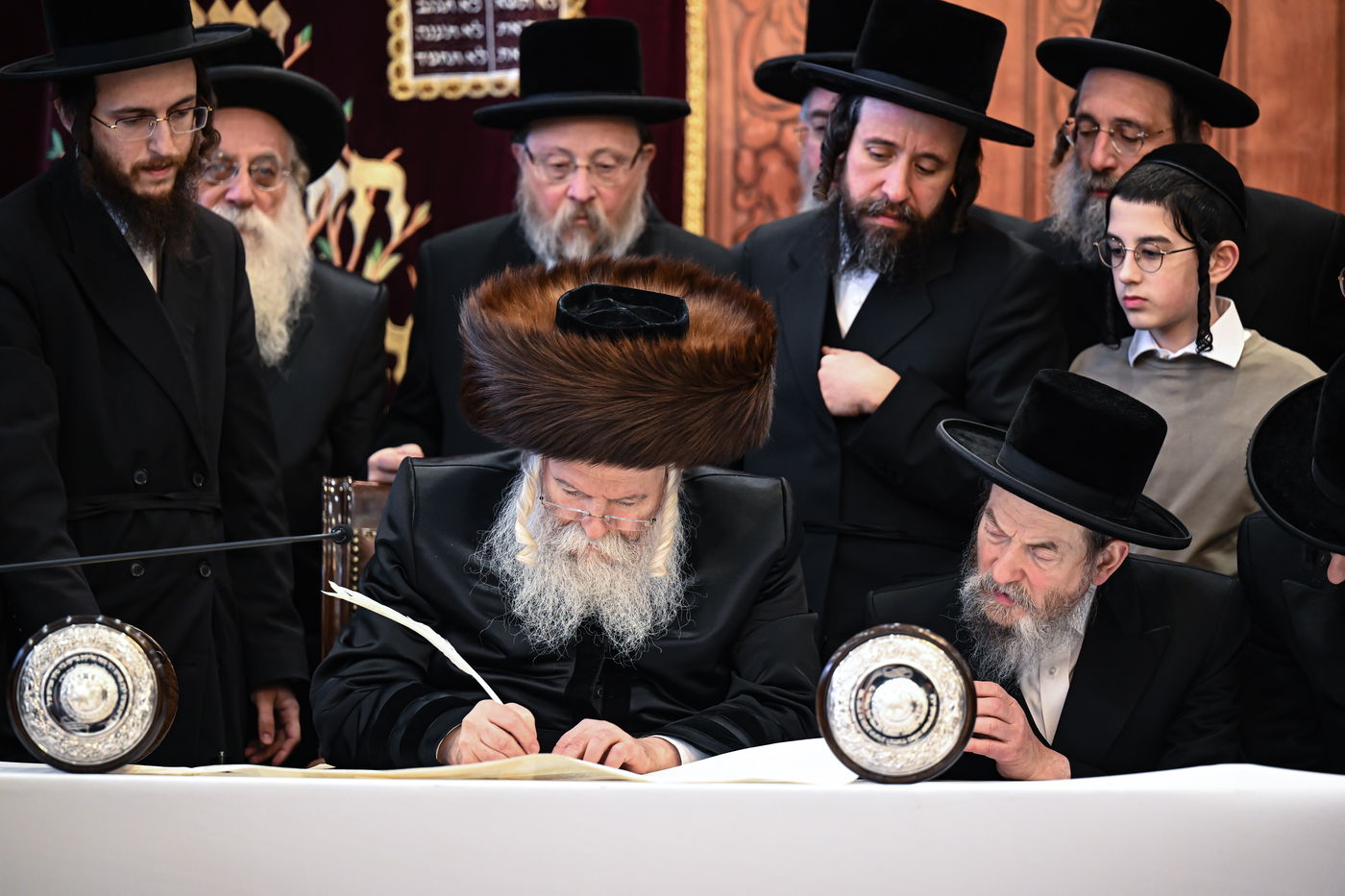 האדמו"ר מבאבוב בביקור באנטווערפן