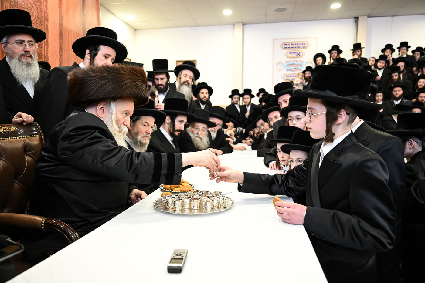 האדמו"ר מבאבוב בביקור באנטווערפן