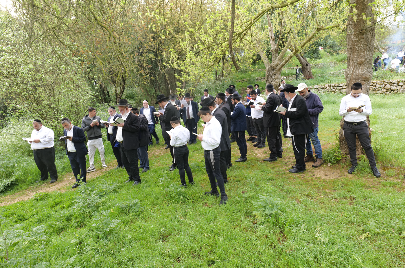 הפוסק הגאון רבי בנימין חותה בברכת האילנות