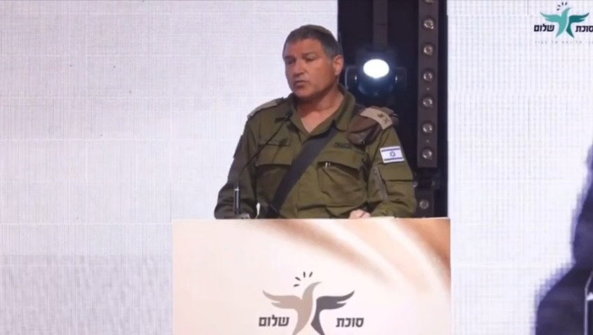 האלוף דוד זיני בכנס האחדות 