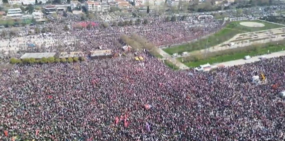הפגנת המיליונים באיסטנבול