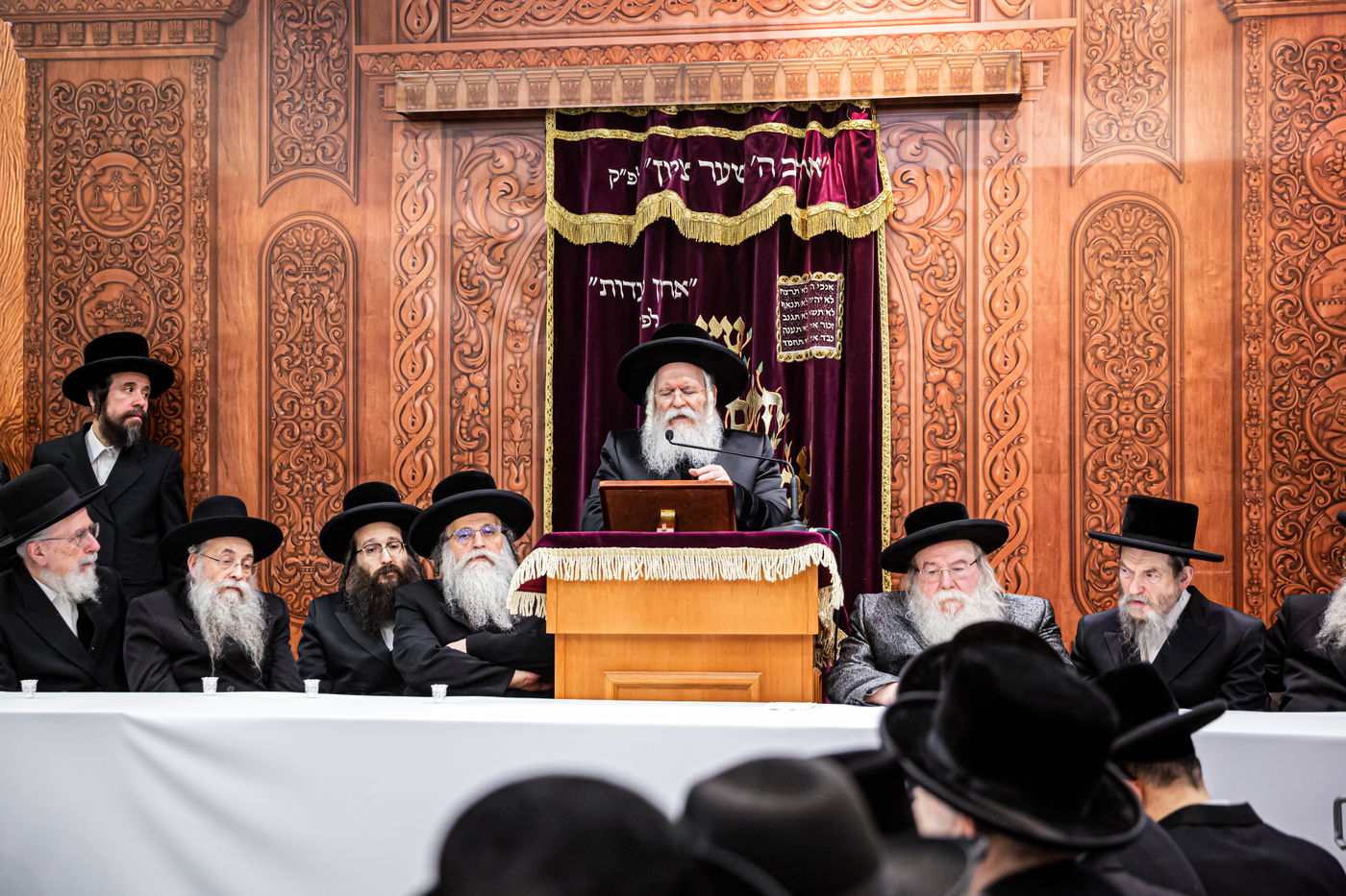 מעמד הכנסת ספר תורה לביהמ"ד באבוב באנטווערפן