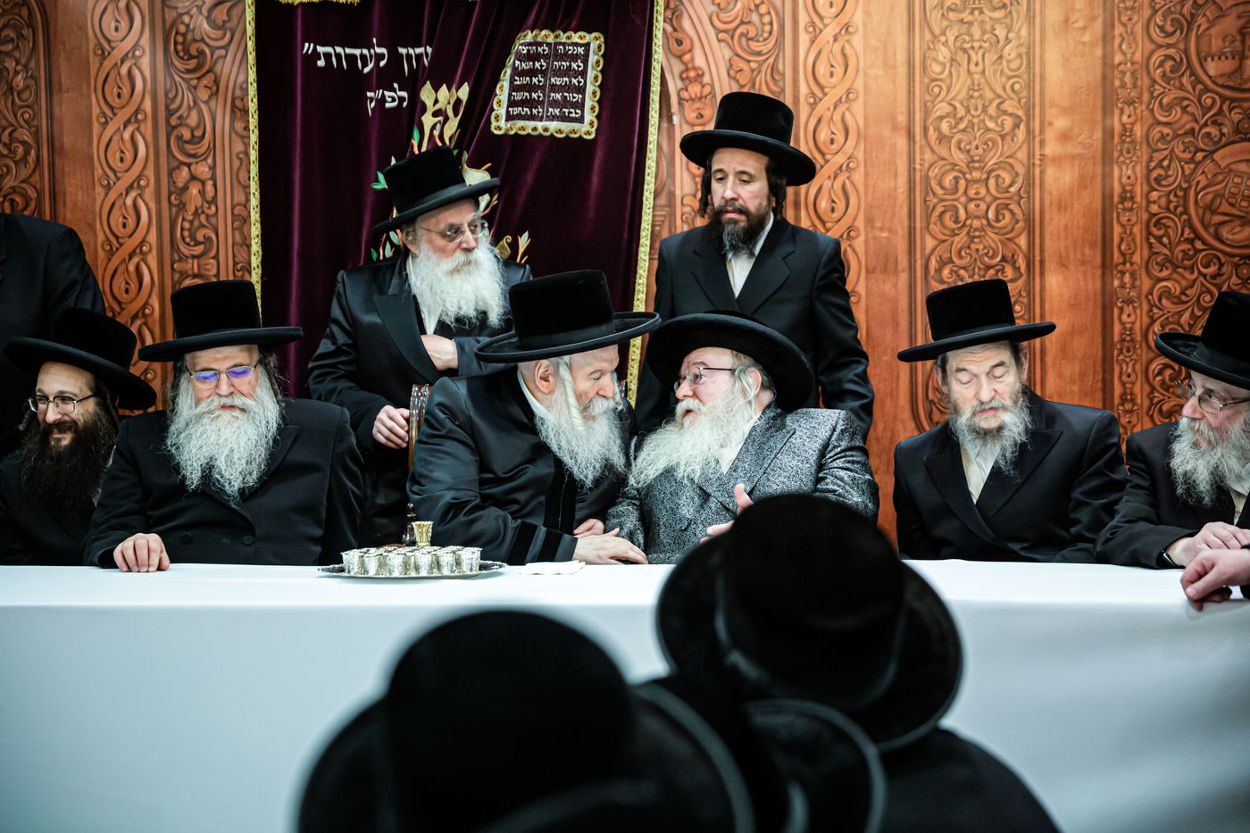 מעמד הכנסת ספר תורה לביהמ"ד באבוב באנטווערפן