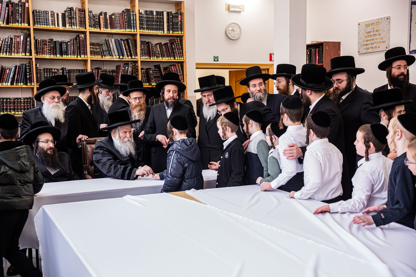 האדמו"ר מבאבוב בביקור באנטווערפן