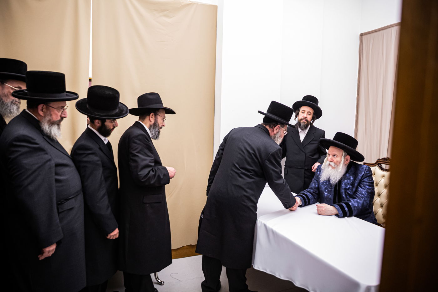 האדמו"ר מבאבוב בביקור באנטווערפן