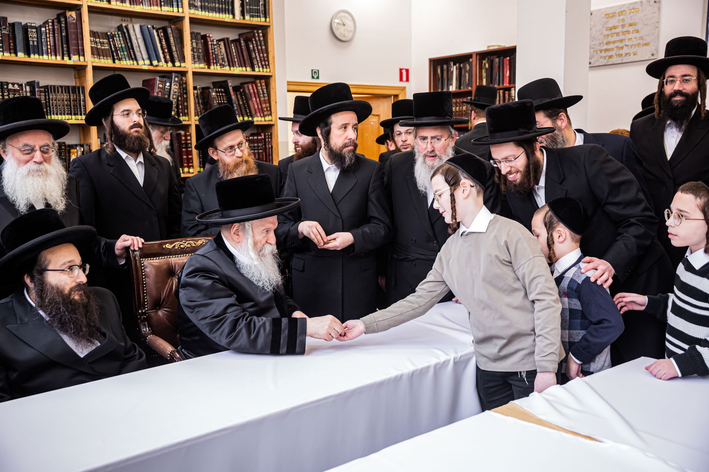 האדמו"ר מבאבוב בביקור באנטווערפן