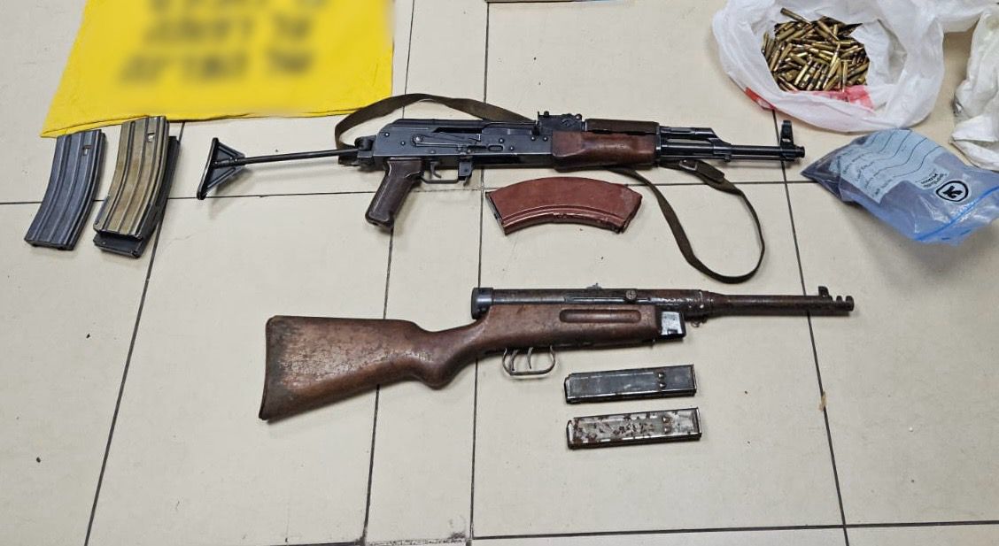 האמל"ח שנתפס בביתו של אייל יפה