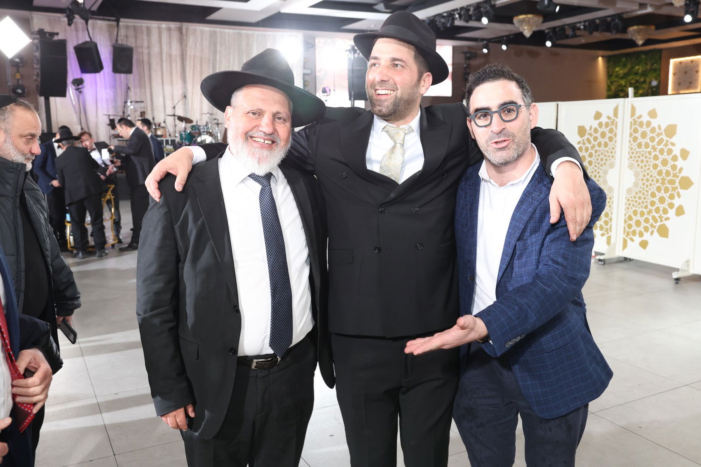 אורי טרבלסי חיתן את בתו, רבנים ואישי ציבור הגיעו לחגוג