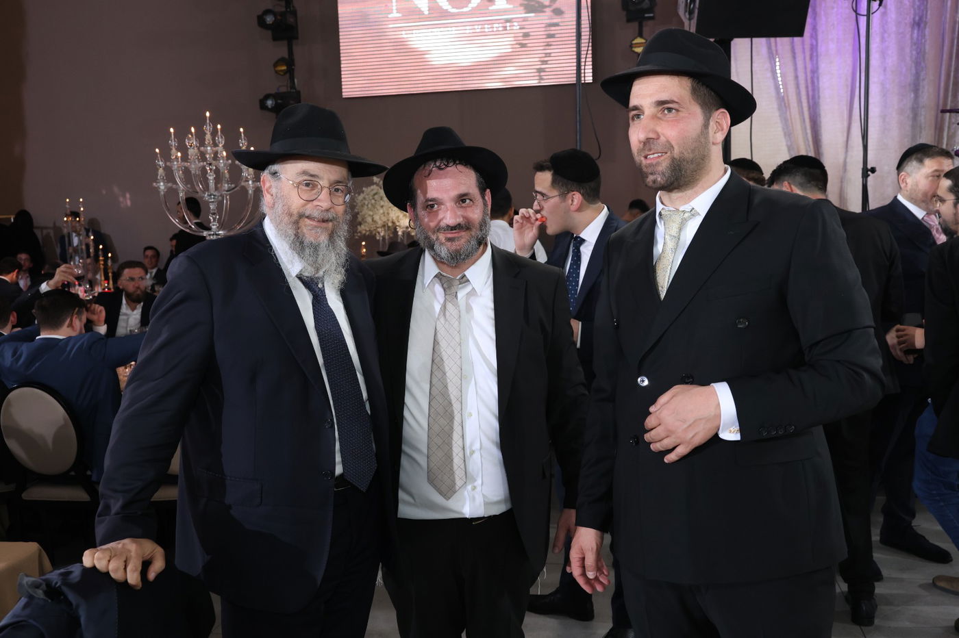 אורי טרבלסי חיתן את בתו, רבנים ואישי ציבור הגיעו לחגוג
