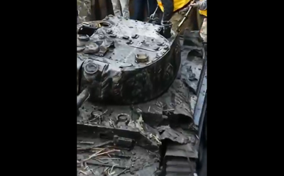 בעומק חמישה מטרים: חולץ משוריין אמריקני שטבע בליטא