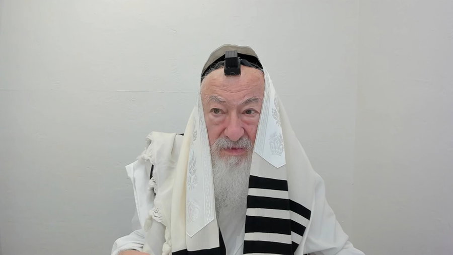 הרב יעקב דוד סטפנסקי בשיעור על מסכת סוטה וגיטין