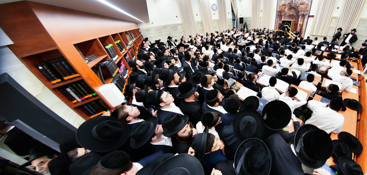 המשא של הגר"ד לנדו בבית השם