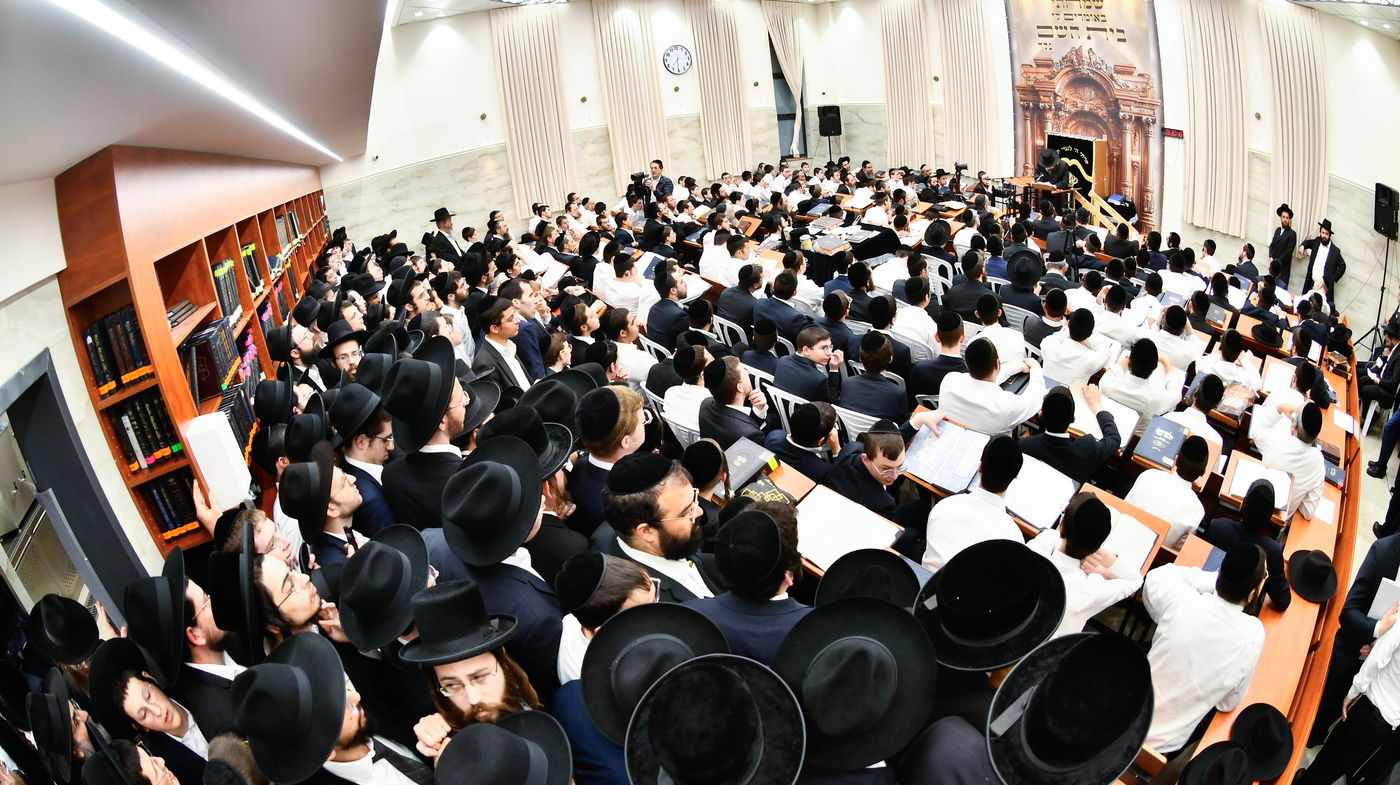 המשא של הגר"ד לנדו בבית השם