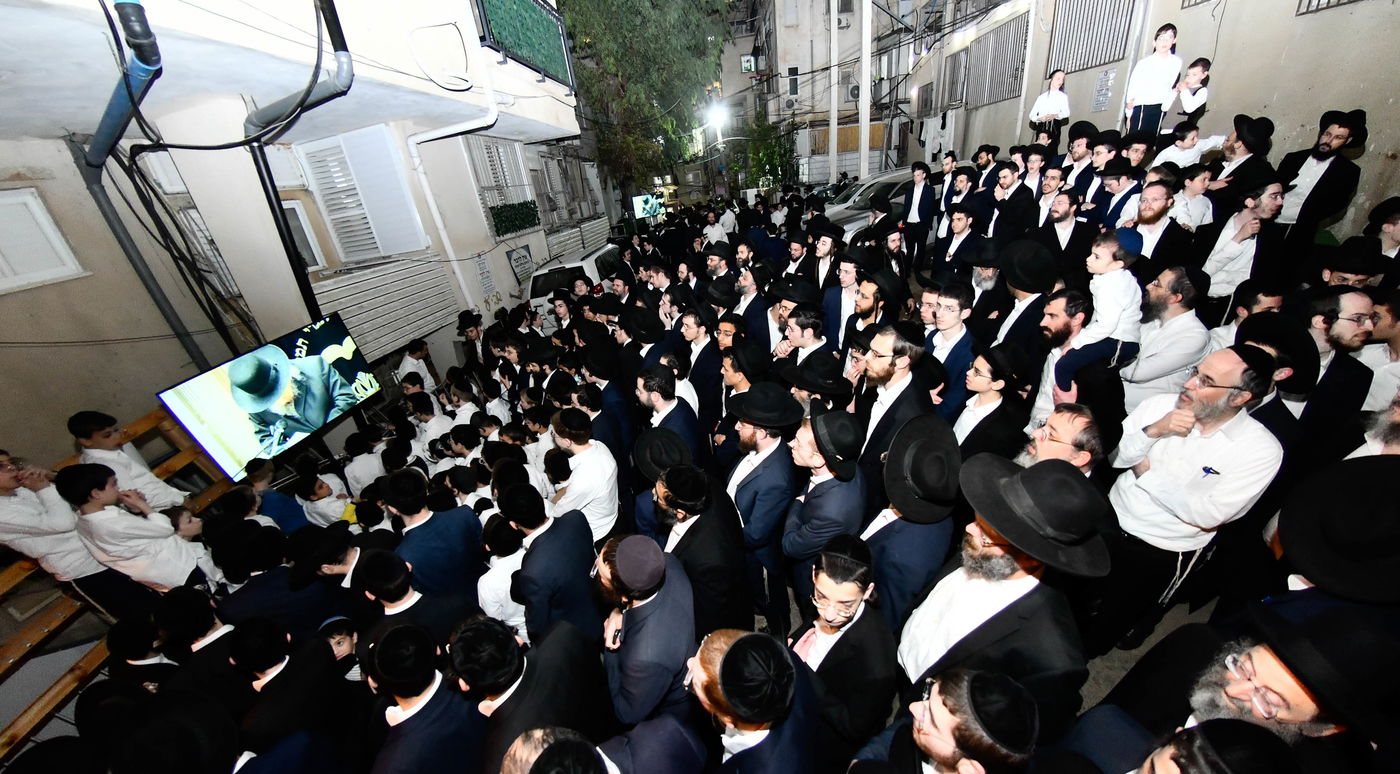 המשא של הגר"ד לנדו בבית השם