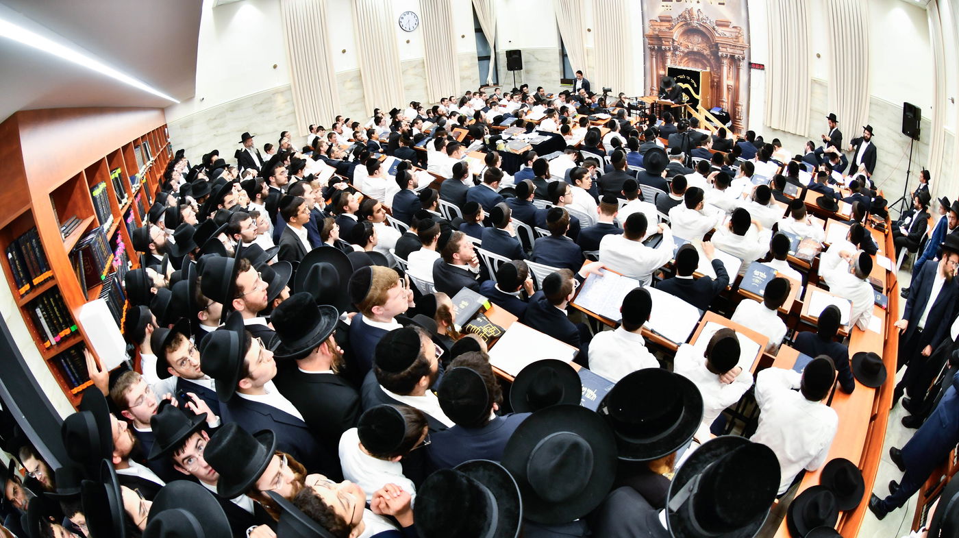 המשא של הגר"ד לנדו בבית השם