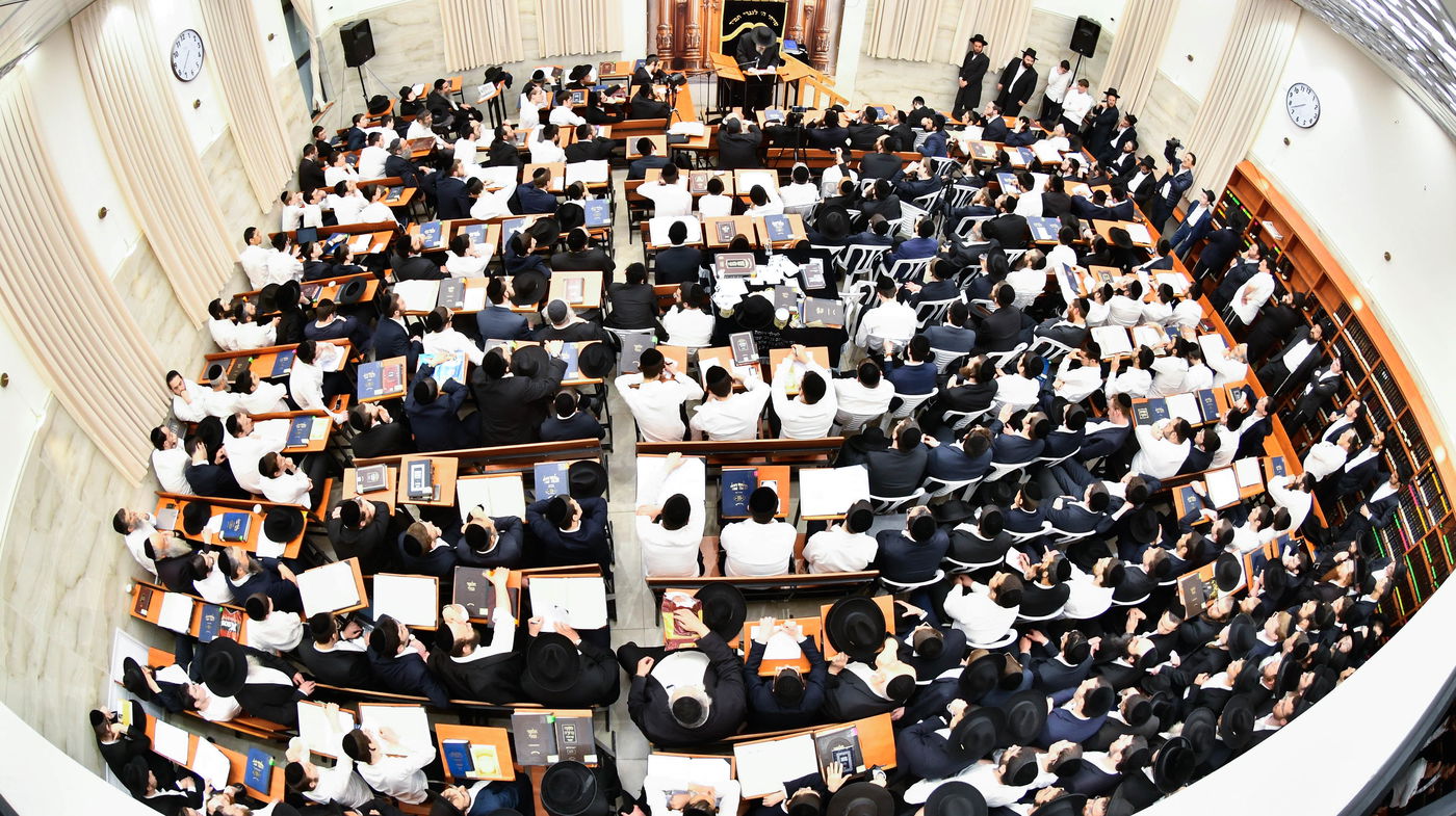 המשא של הגר"ד לנדו בבית השם