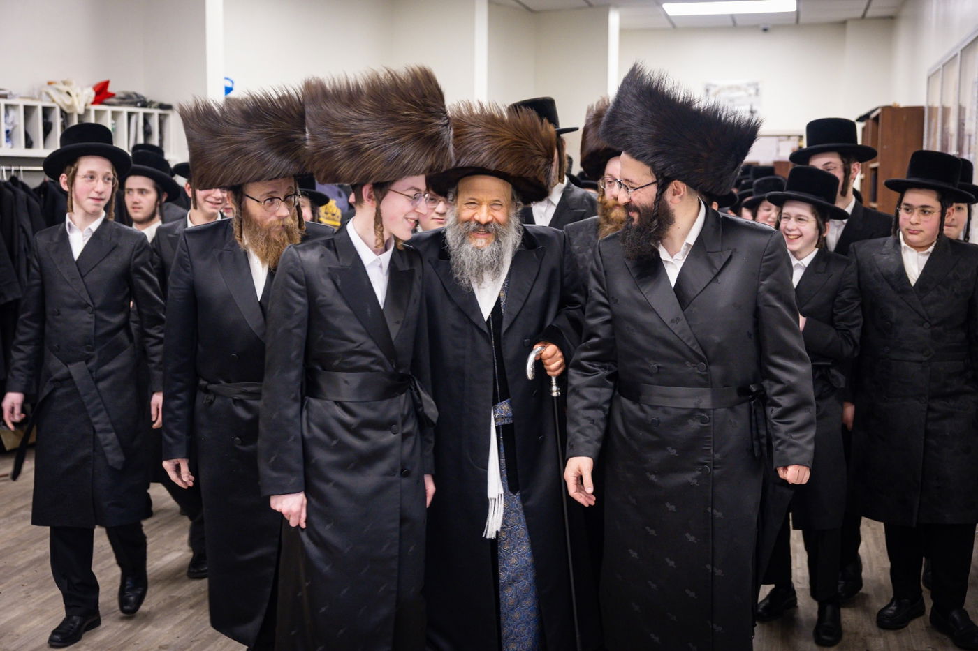 שמחת השבע ברכות לנכדת האדמו"ר מבאבוב 45