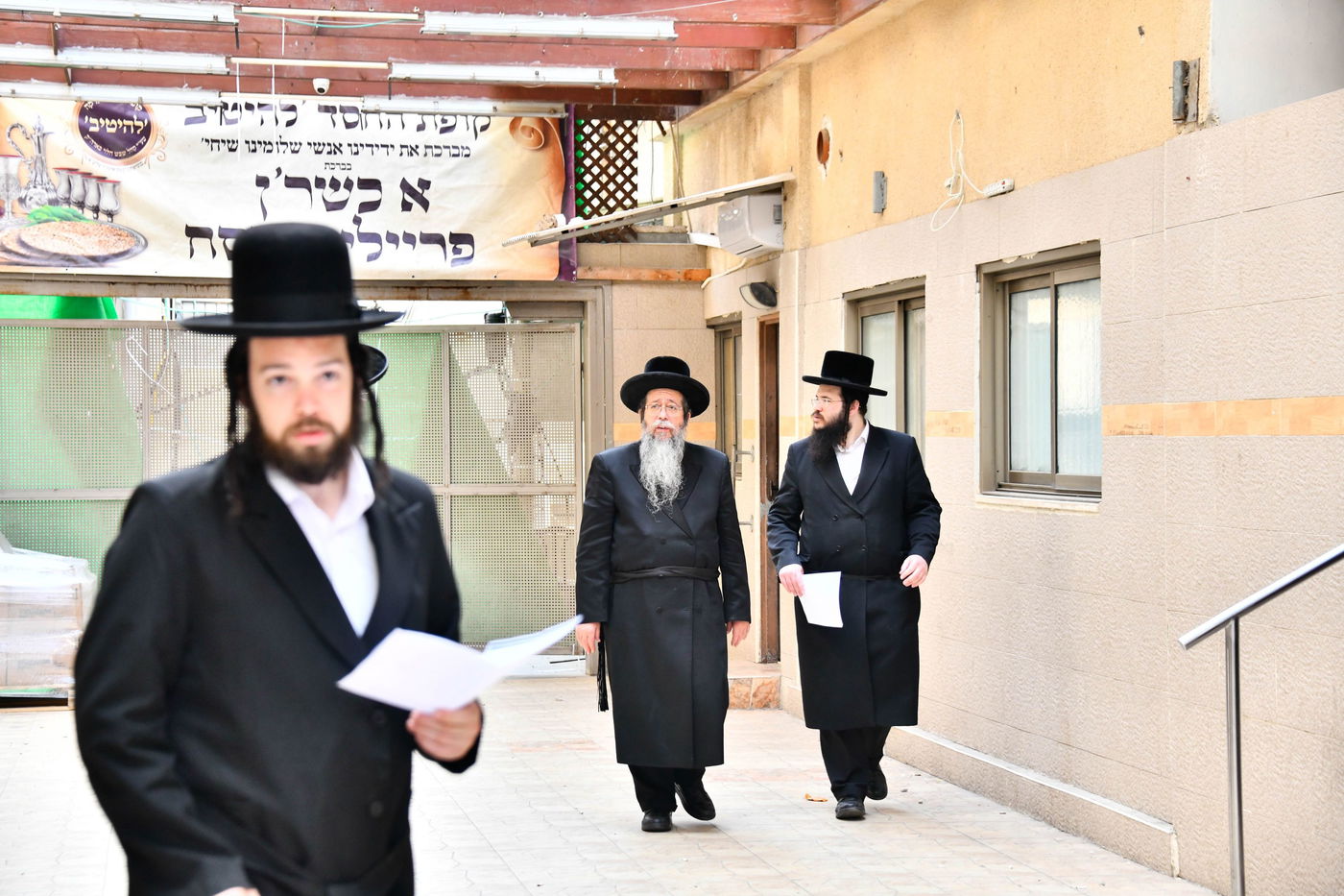 האדמו"ר משבט הלוי בברכת האילנות 